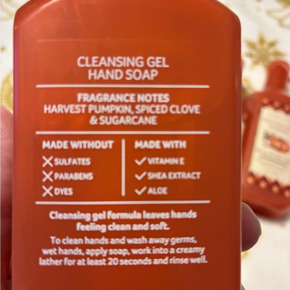 Bath & Body Works Sweet Cinnamon Pumpkin Cleansing Gel (4) 🆕 - Picture 2 of 5